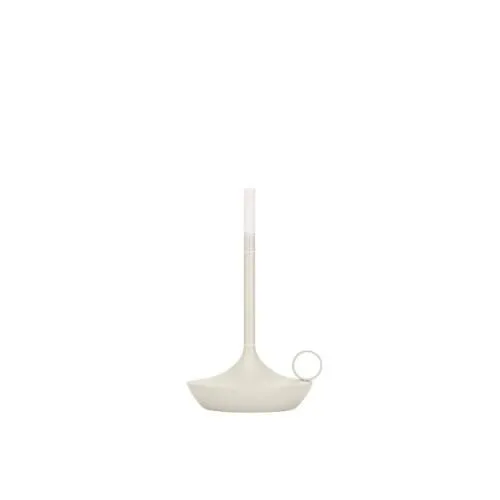 Graypants Wick S Transportable Lampe Mist Grey – bordlampe — produktfoto