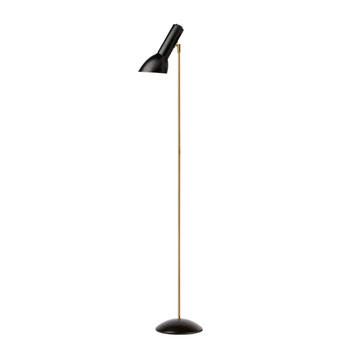 CPH Lighting Oblique Sort/Messing – gulvlampe — produktfoto
