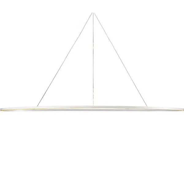 Nemo Ellisse Mega Oval Hvid Downlight 3000k – pendel — produktfoto