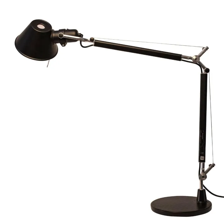 Artemide Tolomeo Mini Sort – bordlampe — produktfoto
