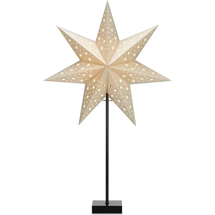 Markslöjd Solvalla bordstjerne, 45 cm, guld – bordlampe — produktfoto