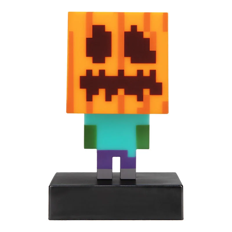 Paladone Minecraft - Zombie Jack O’ Lantern Icon Lampe – dekorationslys — produktfoto