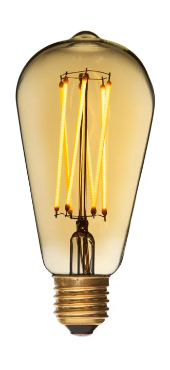 Danlamp E14 - 1,5W LED Mini Edison Gold – pære — produktfoto