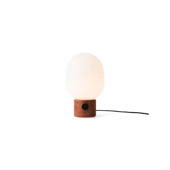 Audo Copenhagen JWDA Rød Travertin – bordlampe — produktfoto