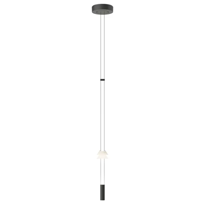 Vibia Flamingo Mini 1580 Push Sort – pendel — produktfoto
