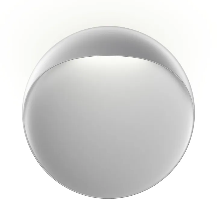 Louis Poulsen Flindt Væg/ Ø40 3000K & Dali Aluminium – væglampe — produktfoto