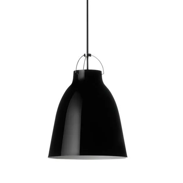 Fritz Hansen Caravaggio P2 Sort/Sort – pendel — produktfoto