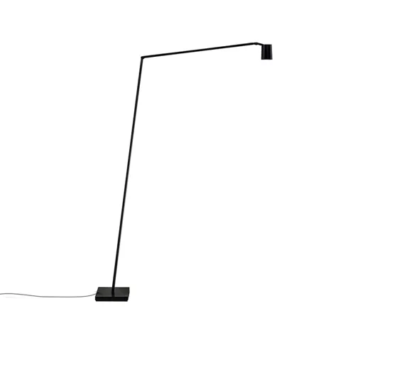 Nemo UNTITLED Reading Spot , sort – gulvlampe — produktfoto