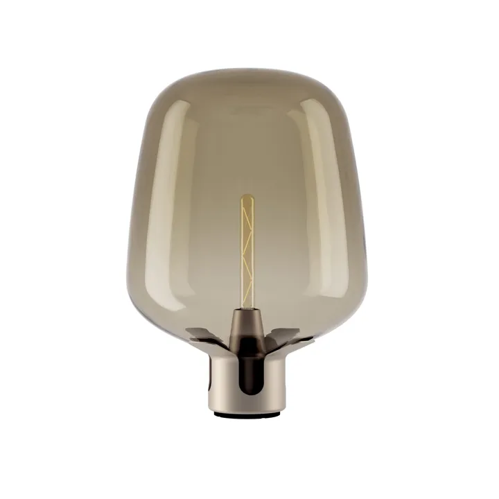 Lodes Flar Stor Champagne/Honning – bordlampe — produktfoto