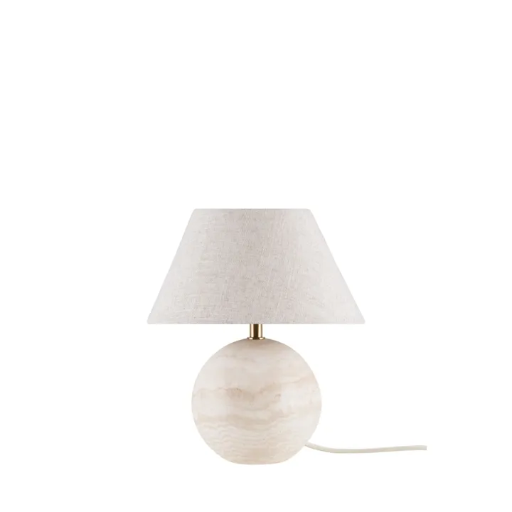 Globen Lighting Castello 24 Travertin – bordlampe — produktfoto