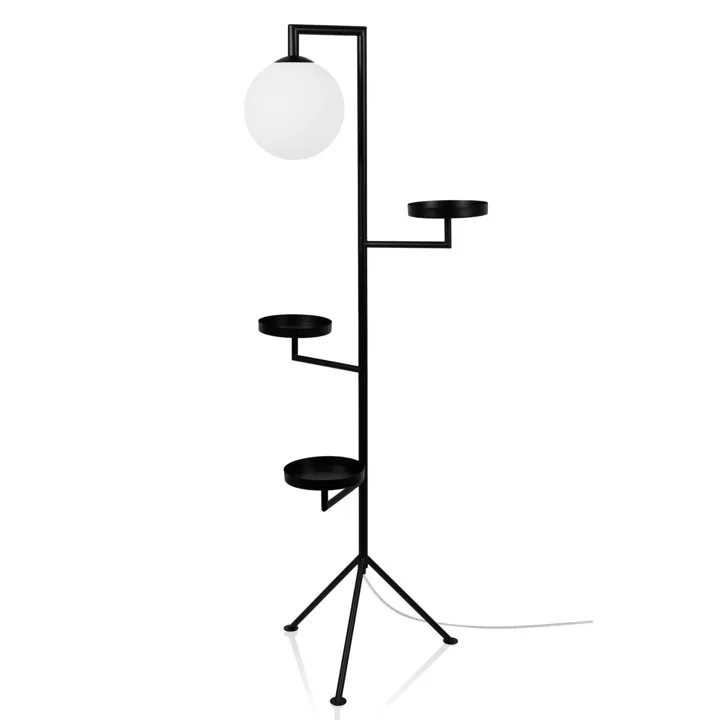 Globen Lighting Astoria Sort – gulvlampe — produktfoto