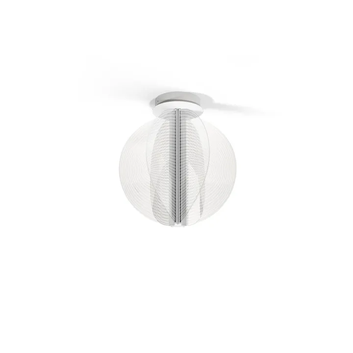 Stilnovo Papylia Ø35 Poleret White 9003 – loftlampe — produktfoto