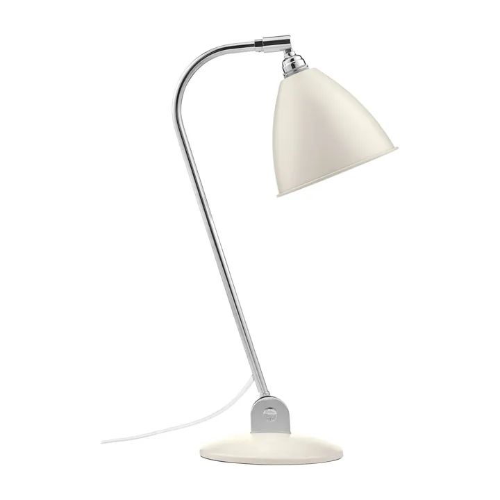 GUBI Bestlite BL2 Krom/Mat Hvid – bordlampe — produktfoto