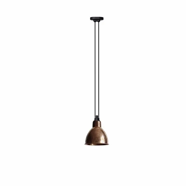 La Lampe Gras N322 Rå Kobber Round – pendel — produktfoto