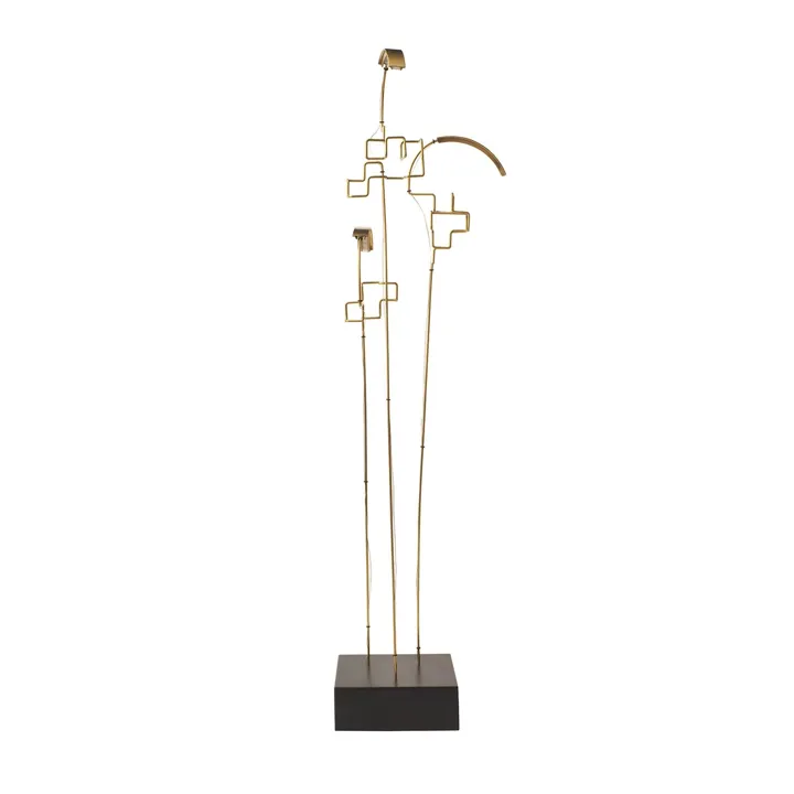 DCWéditions Boucle Messing – transportabel bordlampe — produktfoto