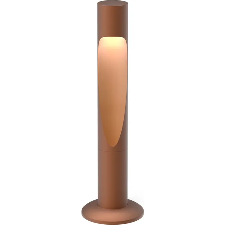 Louis Poulsen Flindt Garden , 3000K, anker, corten, lav – udendørslampe — produktfoto