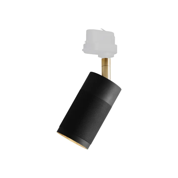 Thorup Copenhagen Patrone Track Sort Bruneret Messing/ Messing – loftlampe — produktfoto