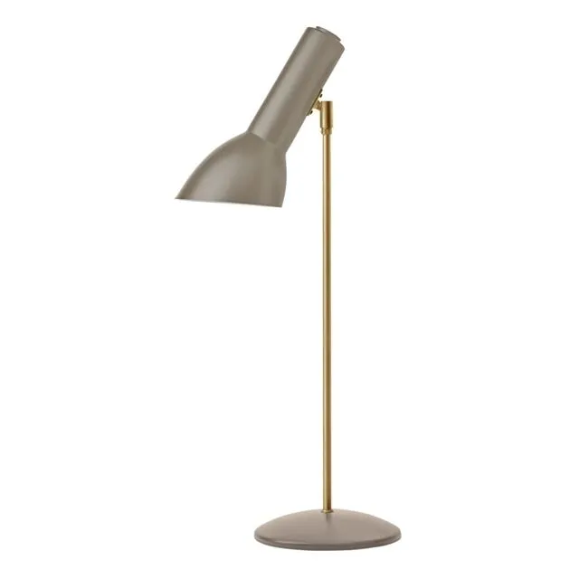 CPH Lighting Oblique Messing/Sand – bordlampe — produktfoto