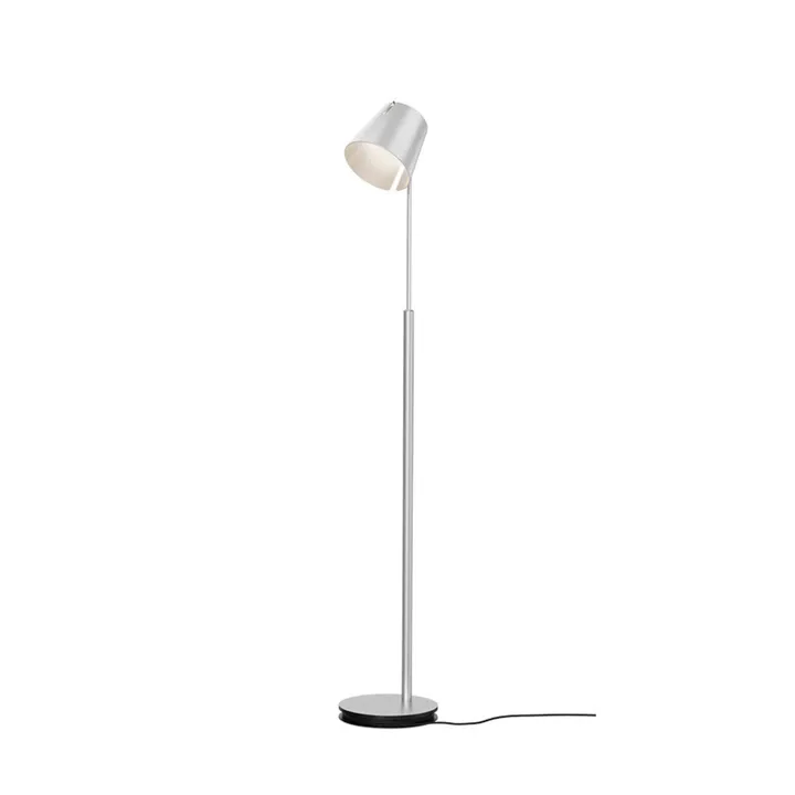 Baltensweiler Fez S Aluminium – gulvlampe — produktfoto