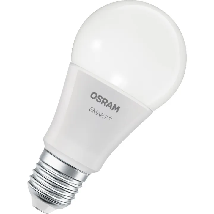 Osram Smart+ Wifi E27 standardpære, farveskift, 9W, 3-pak – pære — produktfoto
