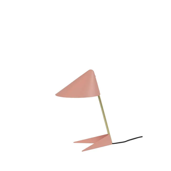Warm Nordic Ambience Rosa/Messing – bordlampe — produktfoto