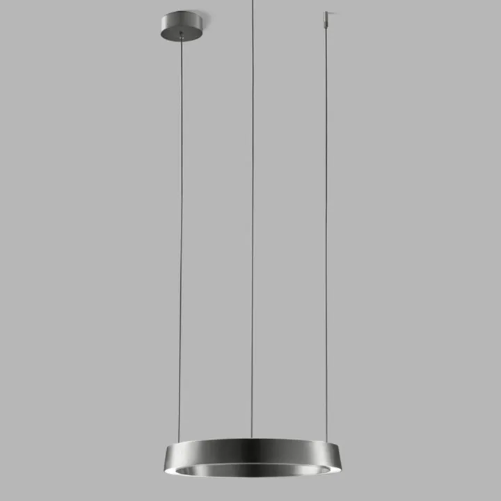 LIGHT-POINT Edge Round Ø400 Switch Tune - Titanium – pendel — produktfoto