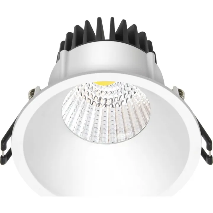Nordtronic Velia indbygningsspot, mat hvid, 2700K – indbygningsspot — produktfoto