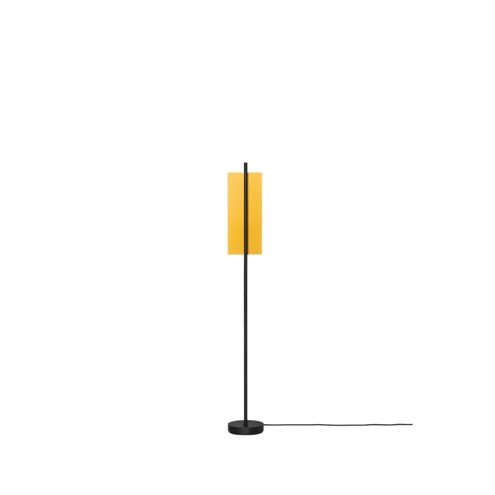 Santa & Cole Lámina Dorada 45 Guld/Sort – gulvlampe — produktfoto