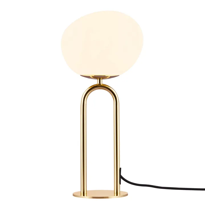 Design For The People Shapes Messing – bordlampe — produktfoto