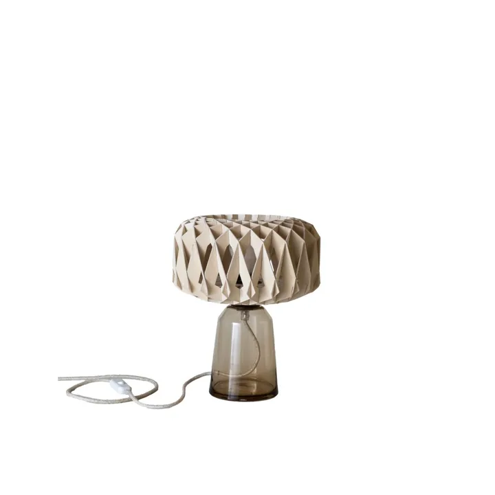 Pilke Signature 25 Amber/Birk – bordlampe — produktfoto