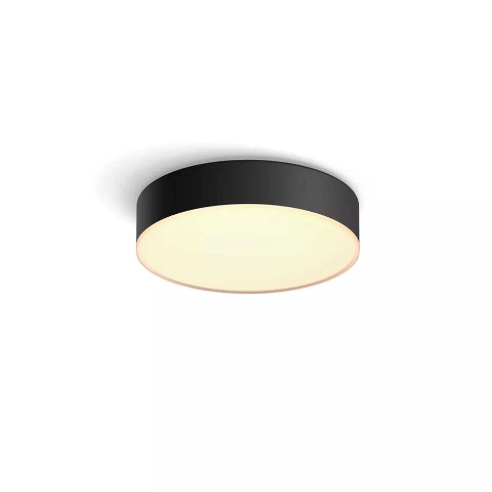 Philips Hue Enrave lille loftslampe 26,1 cm sort  -  White Ambiance — produktfoto