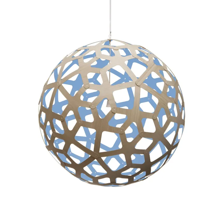 David Trubridge Coral Ø120 Blå – pendel — produktfoto