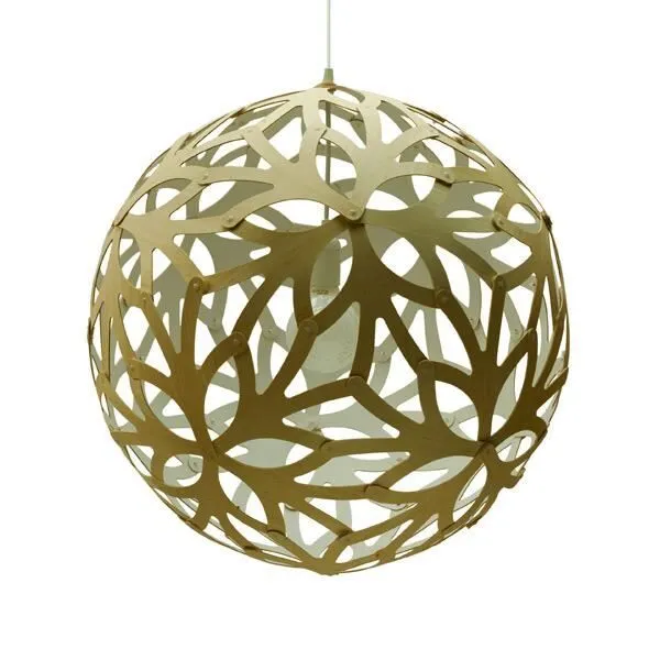 David Trubridge Floral Ø80 Hvid – pendel — produktfoto