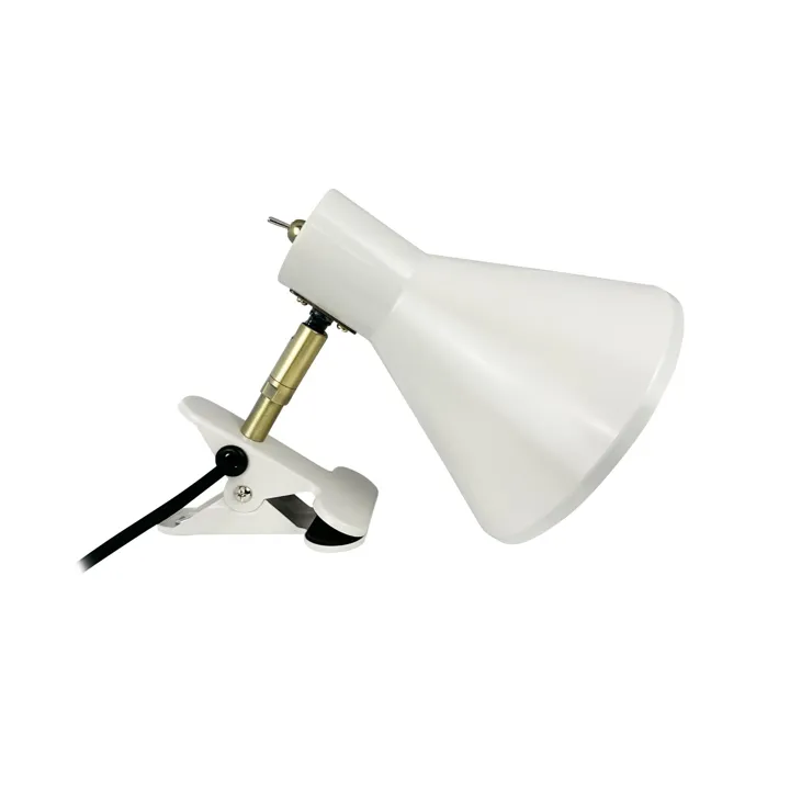 Dyberg Larsen Sleep Med Klemme Hvid – bordlampe — produktfoto