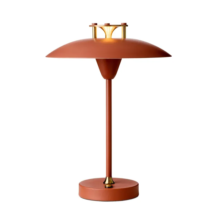 Halo Design Mini Stepp 1-2-3 Transportabel Terracotta – transportabel bordlampe — produktfoto
