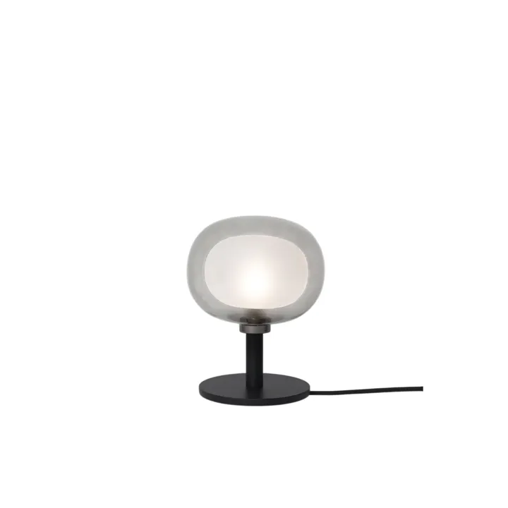 TOOY Nabila 552.32L Sort/Sort Krom/Røget Glas – bordlampe — produktfoto