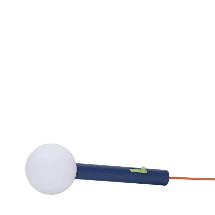 Hübsch Talk Blå – transportabel bordlampe — produktfoto