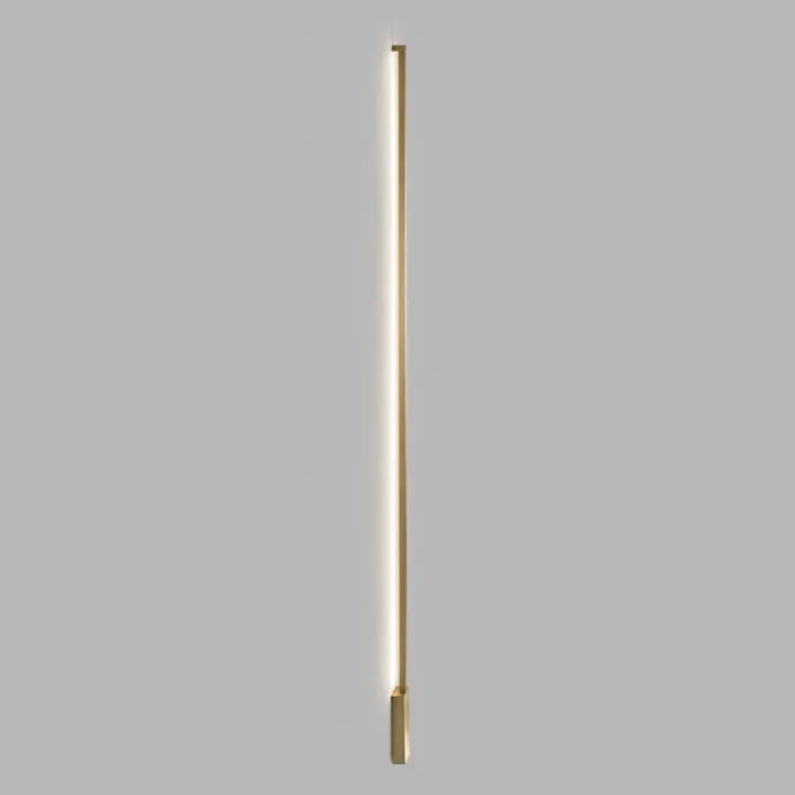 LIGHT-POINT Stripe C/W 2000 Switch Tune 2700K/3000K - LED Messing – væglampe — produktfoto