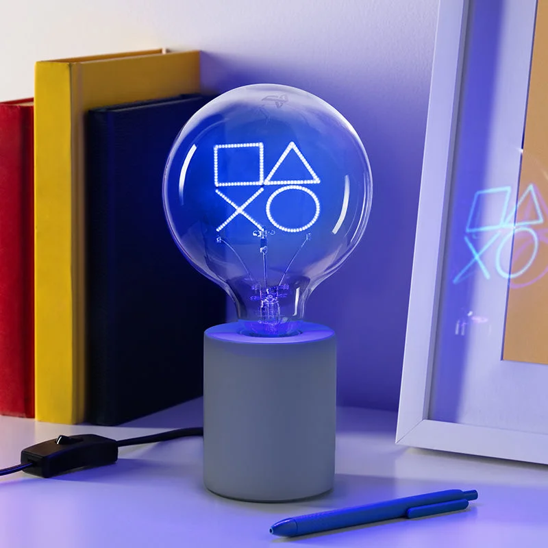 Paladone PlayStation LED Neonpære Lampe – dekorationslys — produktfoto