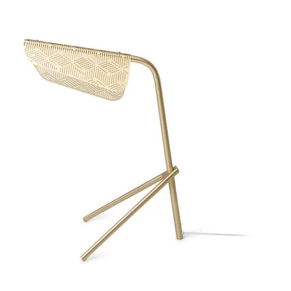 Petite Friture MEDITERRANEA Børstet Messing – bordlampe — produktfoto