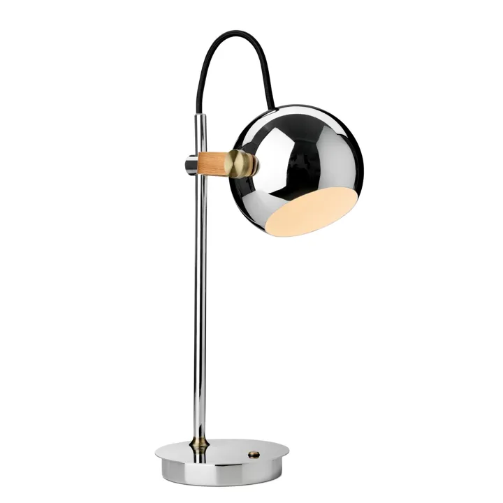 Halo Design DC Portable Krom – bordlampe — produktfoto