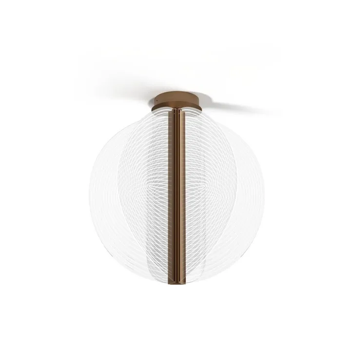 Stilnovo Papylia Ø50 Poleret Dark Bronze – loftlampe — produktfoto