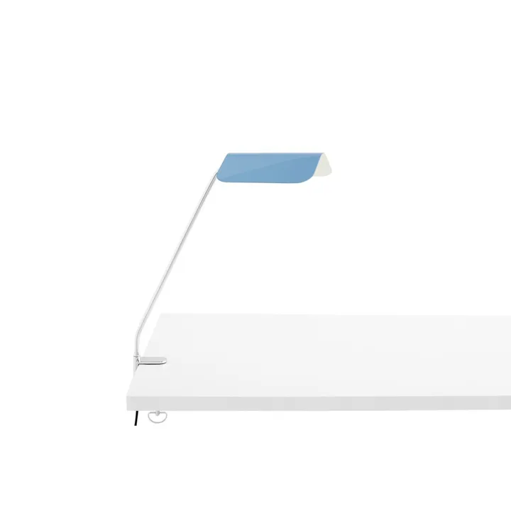 HAY Apex Med Klemme Pastel Blue – bordlampe — produktfoto