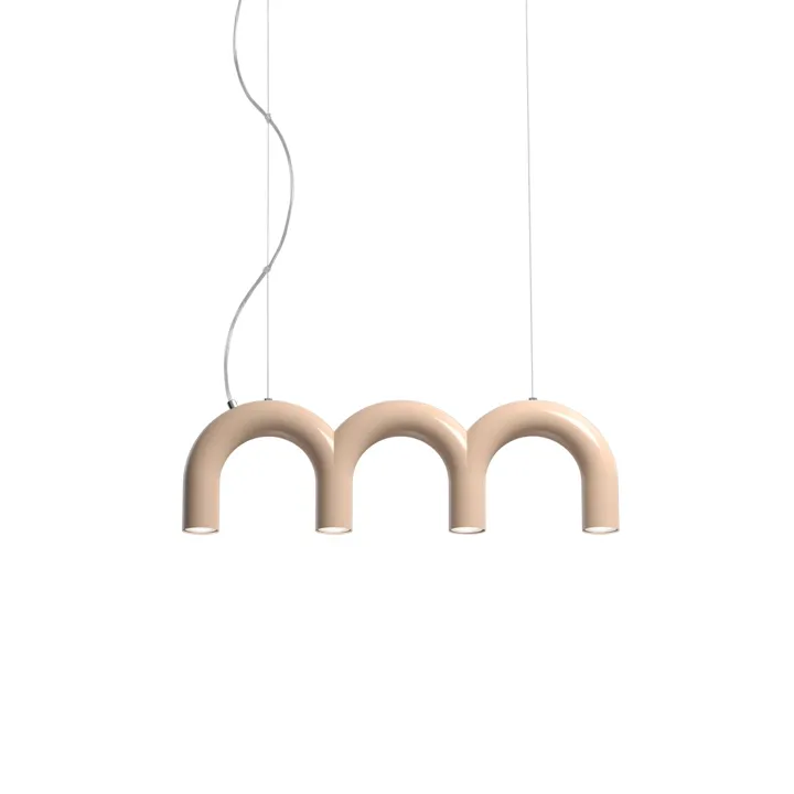 Oblure Arch Triplette Nude – pendel — produktfoto