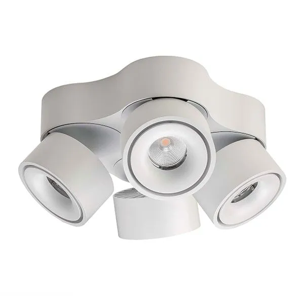 Antidark Easy W4100 LED Hvid med Hul – væglampe — produktfoto