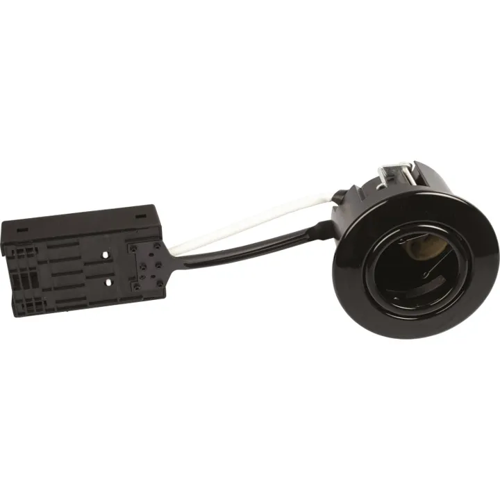 Scan Products Luna Quick Install udendørs indbygningsspot, GU10, sort – udendørslampe — produktfoto