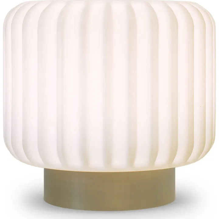 Atelier Pierre Dentelles genopladelig , H15 cm, guld – bordlampe — produktfoto
