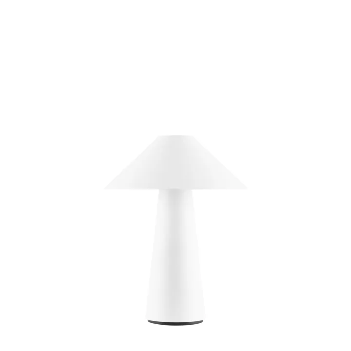 Globen Lighting Cannes Hvid – transportabel bordlampe — produktfoto