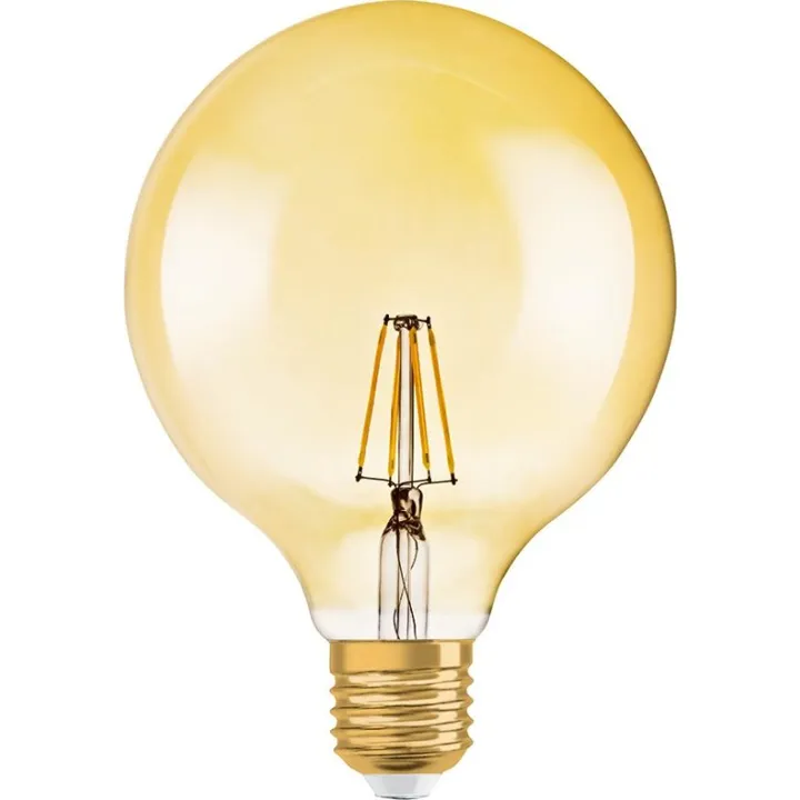 Osram Vintage 1906 E27 globepære, 2400K, 6,5W – pære — produktfoto