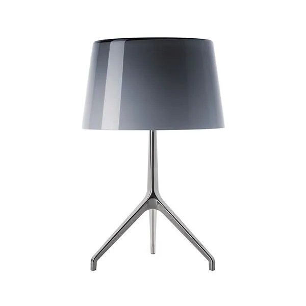 Foscarini Lumiere Xxs Grå Aluminium – bordlampe — produktfoto